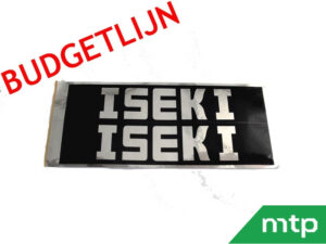Motorkapstickers Iseki