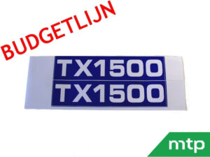 Motorkapstickers Iseki TX1500