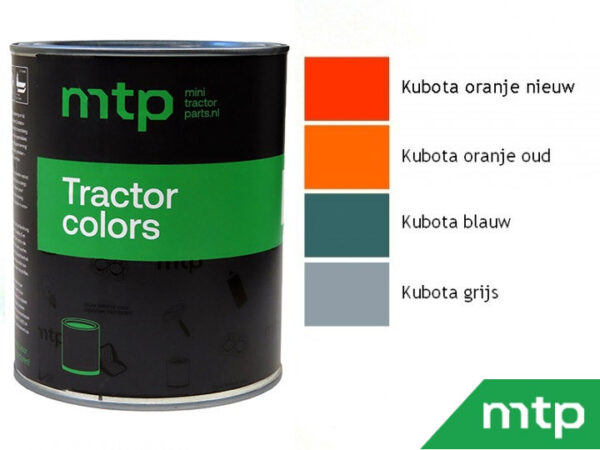 Verf Kubota kleuren