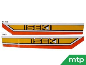 Zijschermsticker Iseki TU205