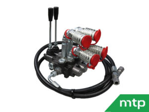 2 x dubbelwerkend hydraulisch ventiel