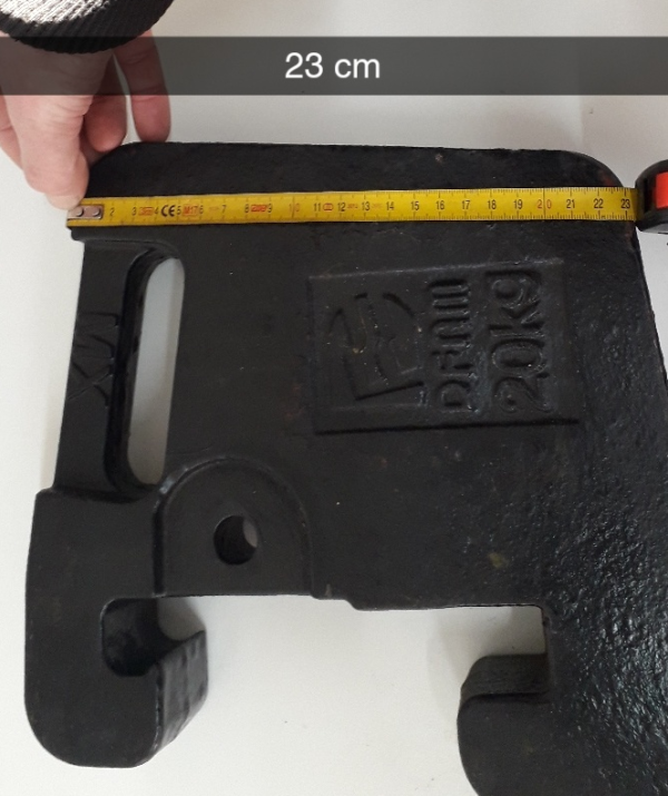 Frontgewicht 20 kg - Afbeelding 7