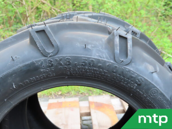 Set industriebanden 18x8.50-10 (nieuw) - Afbeelding 2