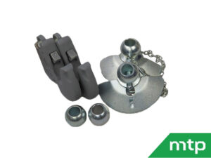 Set vanghaken cat 1 met hefkogels + schelp