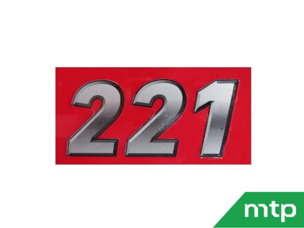 Motorkapsticker Yanmar type SA221 - Afbeelding 2