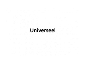 Universeel