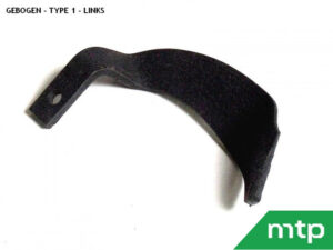 Freesmes voor Japanse frezen - Gebogen - type 1 - links