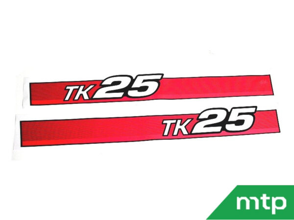 Motorkapstickers Iseki TK - Afbeelding 3