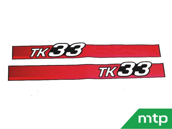 Motorkapstickers Iseki TK - Afbeelding 5